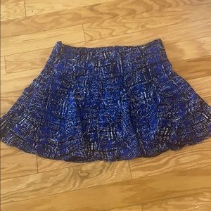 Cobalt banana republic skirt